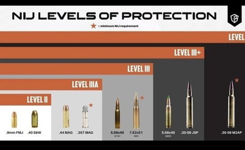 Nij level lv ballistic - x,
